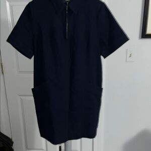 Boden Navy Short Sleeve Dress